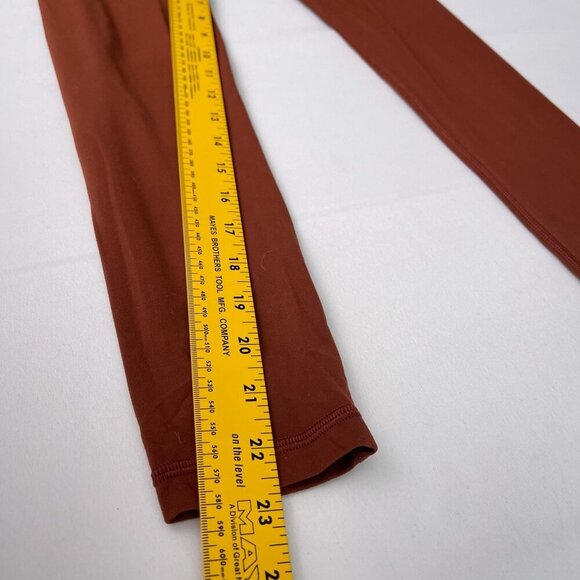 Athleta Ultra High Rise Elation 7/8 Tight Legging Activewear Mahogany‎ Womens XS - Picture 9 of 10